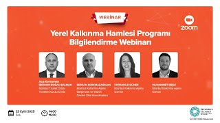 Yerel Kalkınma Hamlesi Programı Bilgilendirme Webinarı
