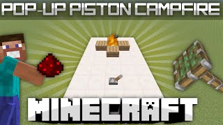 Minecraft | Redstone Pop-up Campfire | PS4/XBOX