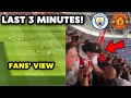 MAN UTD - MAN CITY - Last 3 minutes from Man utd fans' view! Fans reaction | FA cup final