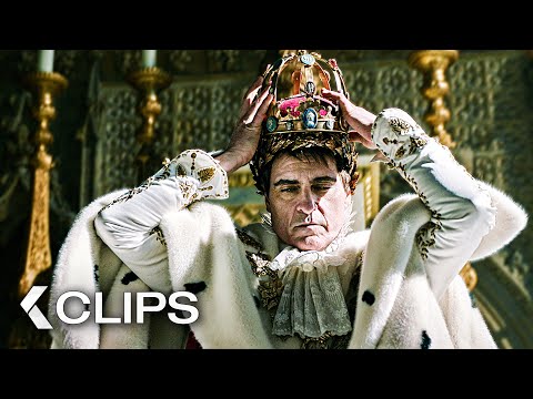 NAPOLEON Alle Clips & Trailer German Deutsch (2023) Joaquin Phoenix, Vanessa Kirby