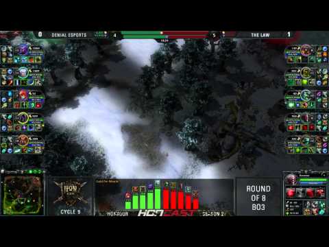 HoN Tour S2 Cycle 9 Ro8 - dnL vs LAW game 2