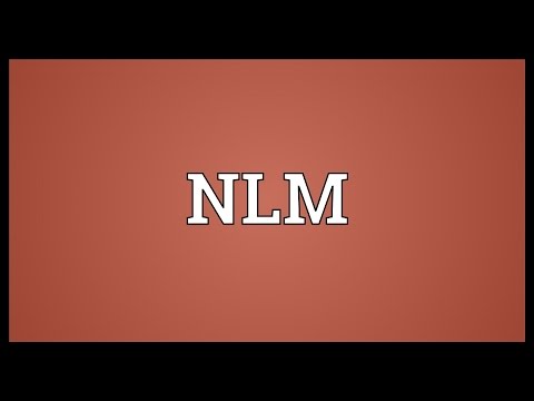 NLM Meaning
