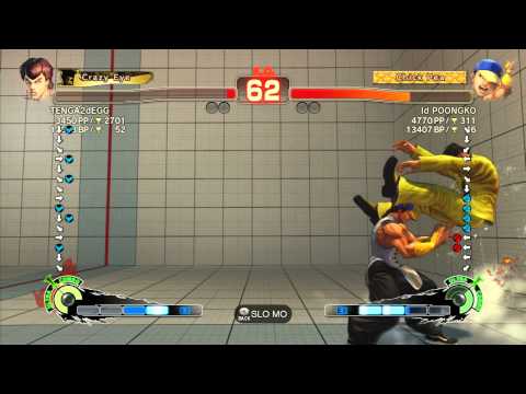 SSF4 AE 2012: TENGA2dEGG (Fei Long) vs Poongko (Yun) - Xbox Live Ranked Match