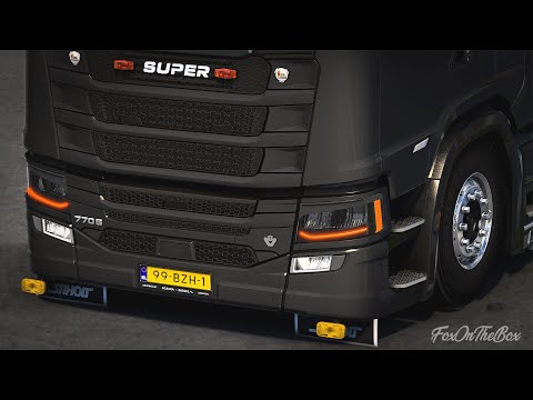 ETS2 1.45 Scania Next Generation DRLS & Sequential Turn Signal Mod | Euro Truck Simulator 2 Mod