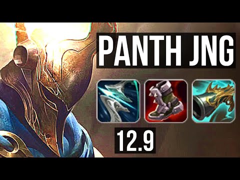 PANTHEON vs HECARIM (JNG) | 2.1M mastery, 1300+ games, 13/4/18, Godlike | BR Master | 12.9
