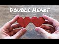 How to make a Paper Double Heart / Easy Origami Double Heart