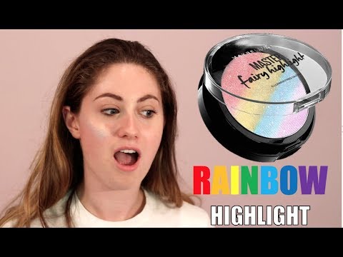 Magnet mask and rainbow highlight