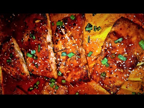 Honey Sriracha Salmon