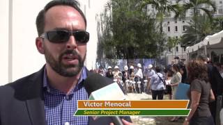 Streetscape has officially begun on Miracle Mile