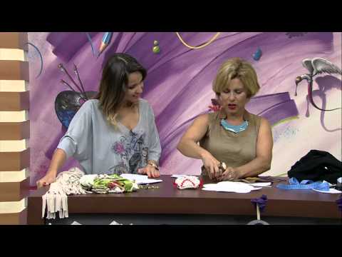 Mulher.com 03/14/2014 Edilmara Gimenes - Hair scarf