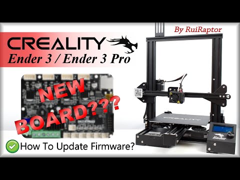 ENDER 3 / ENDER 3 PRO With Board 4.2.2 - How To UPDATE FIRMWARE