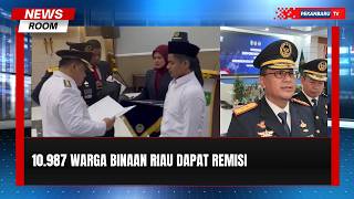 Kado HUT RI, 185 Warga Binaan Riau Langsung Bebas
