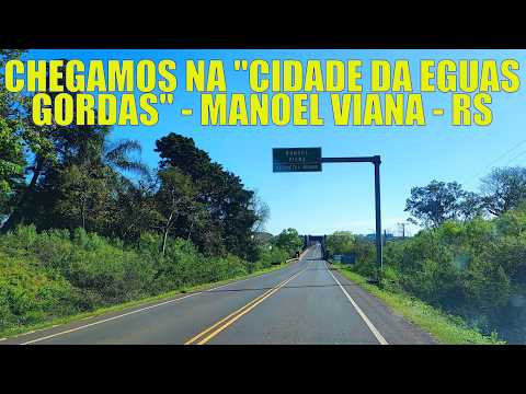 DO PAMPA À FRONTEIRA: DE ALEGRETE A MANOEL VIANA - RS - PELA BR377