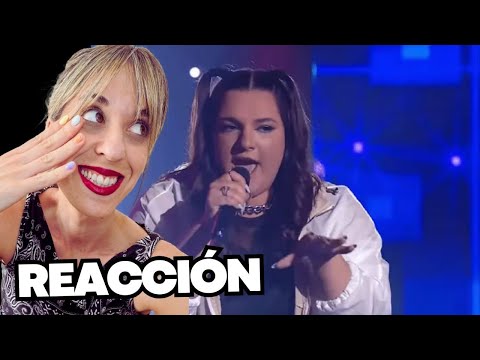REACCIÓN A LUZ GAGGI EN LA VOZ