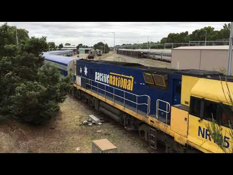 The Overland Train on New Year's Day 2018