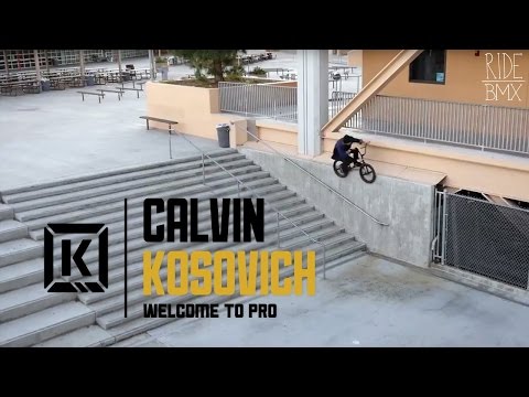 Calvin Kosovich - Welcome To Kink Pro! - Kink BMX