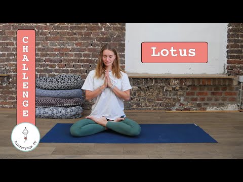 YoungYoga | Challenge: Lotussitz | Hüftöffnung & Dehnung | Tutorial für Kinder und Jugendliche