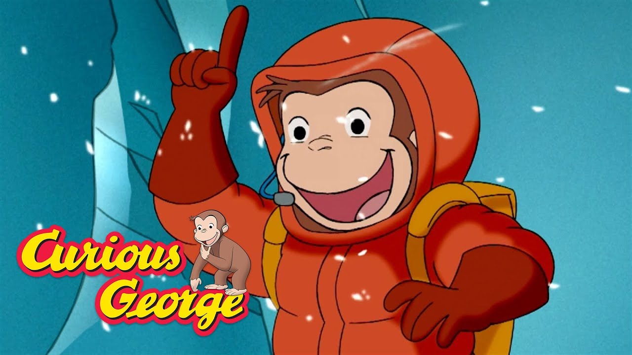 George's Blizzard Shelter! 🐵 Curious George 🐵 Kids Cartoon 🐵 Kids Movies