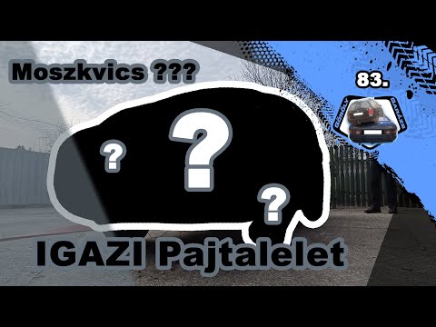Garázs Videó 83.- Moszkvicsos etap ismét, de mi kerül hozzánk?
