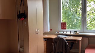 200€ varşova yurt oda turu 🇵🇱 
