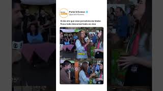 O dia em que esse jornalista da Globo ficou todo desconsertado ao vivo #memes #humor