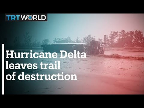 Hurricane Delta leaves a trail of destruction in Louisiana