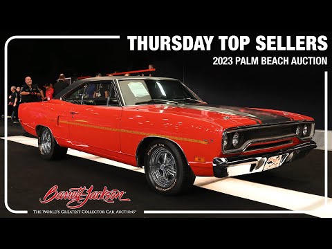 Top Sellers // Thursday, April 13, 2023 - BARRETT-JACKSON 2023 PALM BEACH