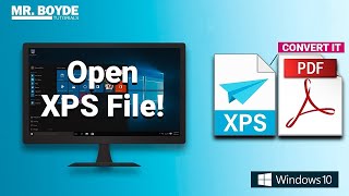 How to Open XPS File in Windows 10 (+ Convert to PDF)