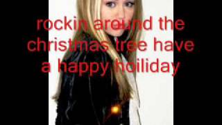 Hannah Montana-Rockin Around The Christmas Tree Song+Lyrics