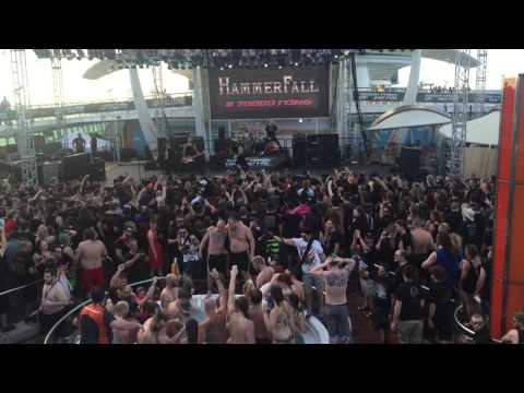 Hammerfall  Bloodbound  70000 Tons of Metal 2016