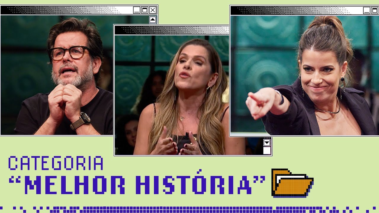Murilo, Maria e Ingrid em "MELHOR HISTÓRIA" | Troféu Que História É Essa,  Porchat?