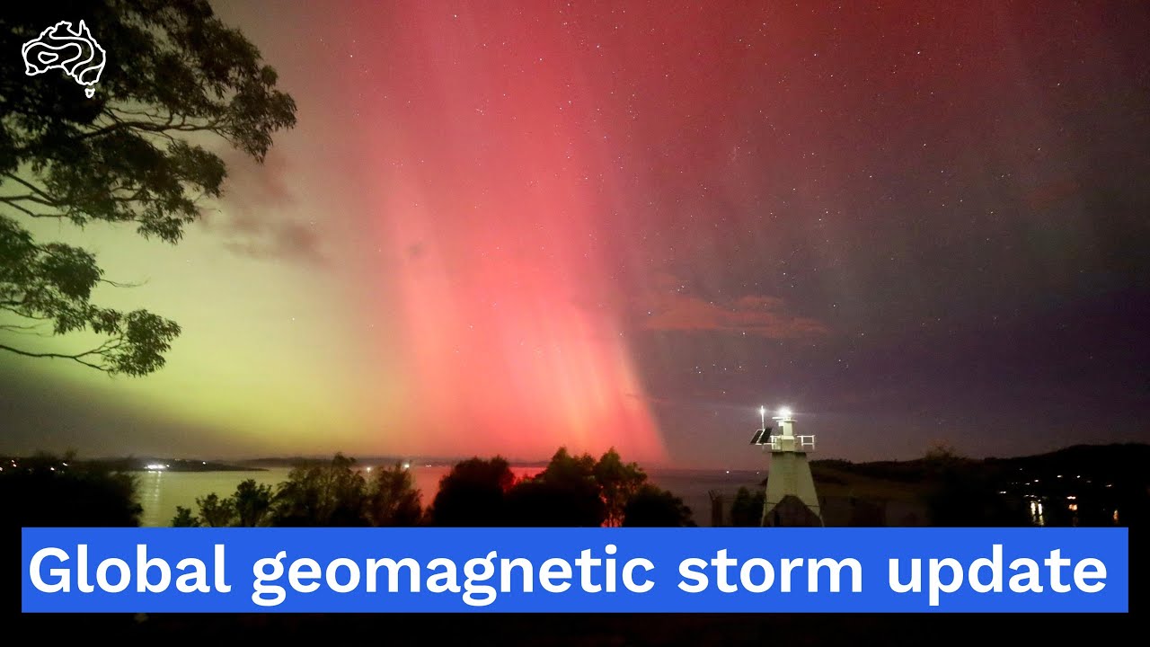 Global geomagnetic storm and aurora activity wrap-up: 13 May 2024 - YouTube