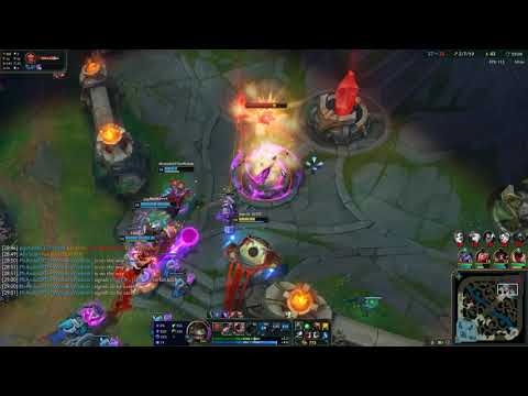 Tahm Kench baron steal, Tristana Penta