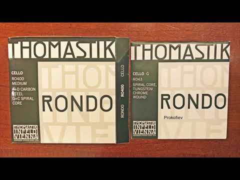 A Comparison of Thomastik Versum, Versum Solo, and Rondo cello strings