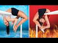 HOT Vs COLD Contortion Challenge