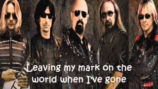 Judas Priest Down in Flames Lyrics (tempo fit).