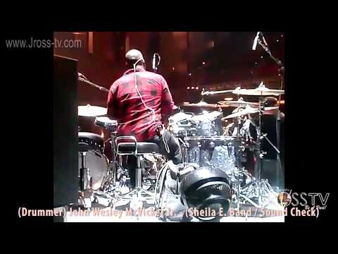 James Ross @ (Drummer) John Wesley McVicker Jr - "Sheila E. Band - www.Jross-tv.com (St. Louis)