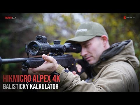 Balistický kalkulátor ALPEX 4K LRF A50EL, HIKMICRO