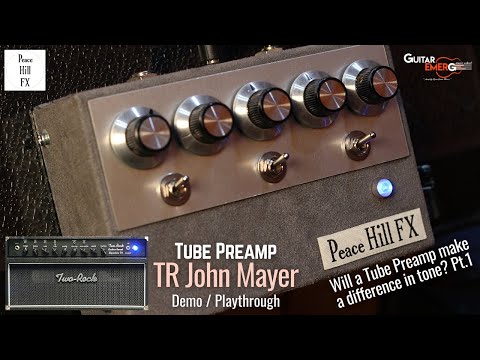 Peace Hill John Mayer Two Rock Sig. Preamp Pedal (with tube)! image 4
