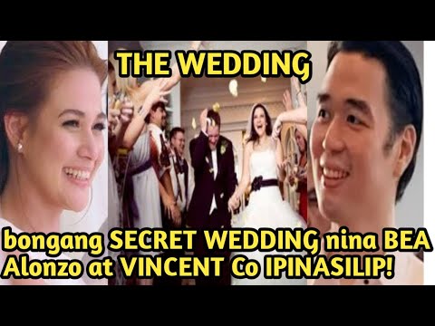 BREAKING NEWS, BEA Alonzo and VINCENT Co WEDDING ISINAPUBLIKO na!
