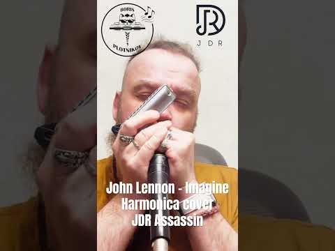 Boris Plotnikov - Imagine - John Lennon JDR Assassins black & Pro harmonica cover