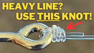 The BEST knot for heavy line! (tie the Centauri Knot)
