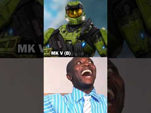 Ranking Mjolnir Power Armour Designs #halo #gaming #shorts