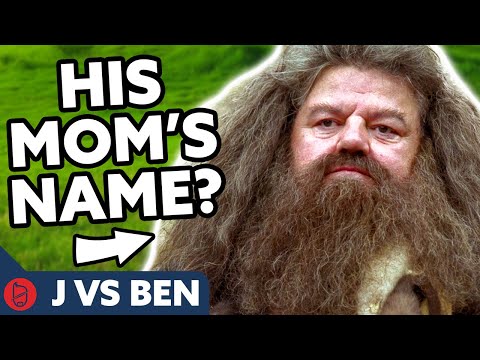 J vs Ben: The BIGGEST Hagrid Harry Potter Trivia Quiz EVER