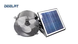 Solar Powered Exhaust Fan and Ventilator