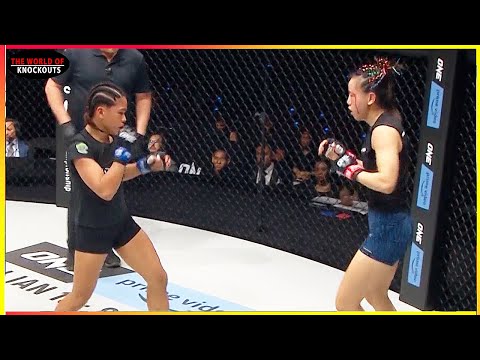 Denice Zamboanga (Philippines) vs Lin Heqin (China) - MMA HIGHLIGHTS HD