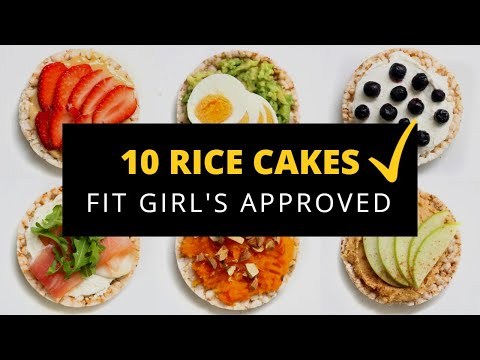 10 Rice Cake Toppings For Weight Loss / Rice Cake Recipe Ideas