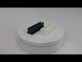 Batedor Click Limitador, Porta e Janela, Temperado 8mm/10mm - Branco