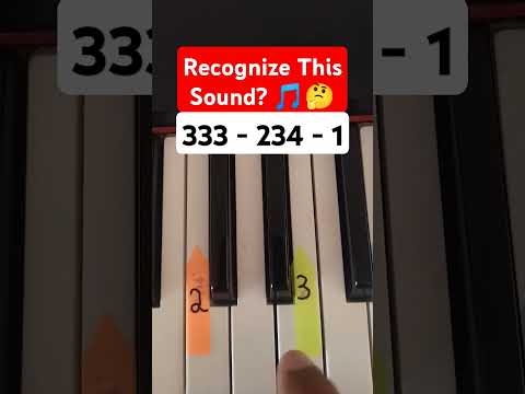 Recognize This Sound? 🎵🤔 - Easy Piano Tutorial
