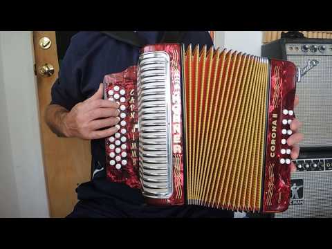 Zydeco on a Triple-Row GCF Diatonic Button Accordion - Basics Pt. 2